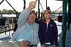 Gina and astronaut Neil Armstrong enjoying the Reno air races 2005