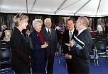 CIA Museum Director Toni Hiley, Jane Welsh, Charlie Welsh, Harry Martin, T.D. Barnes at CIA Hqs