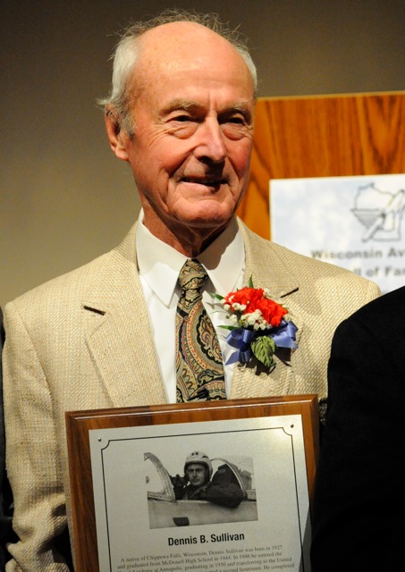 BGen Sullivan inducted into Wisconsin Aviation Hall of Fame