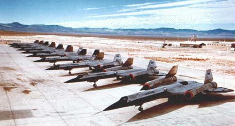 A-12s at Groom Lake