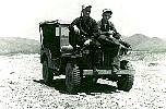 Andy Anderson and Charlie Joseph in Korea.  Andy was killed coming out of North Korea just before he got feet wet. His brother was in the Army on the front lines and was visiting K-2 on that day