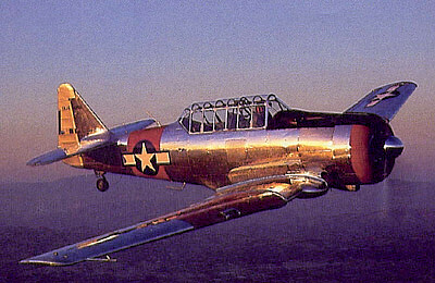 North American AT6, Curtisds P40