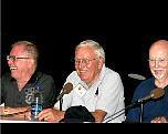 Roadrunner president T.D. Barnes and former presidents Frank Murray and Roger Andersen