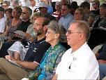 L-R: Dr. David Robarge (CIA), Sharlene Weeks, T.D. Barnes (RI Pres)